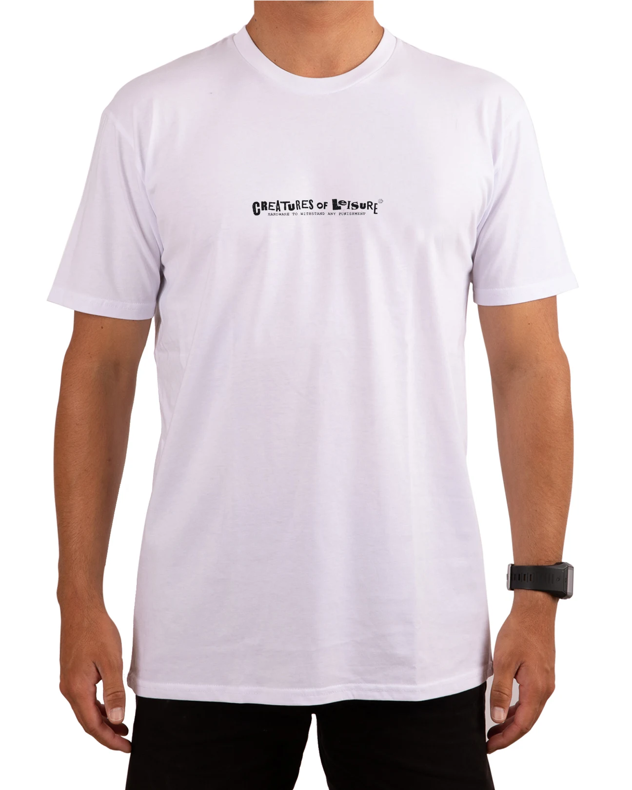 Fletcher Heart S/S TEE : White - Board Store CreaturesTee Shirt