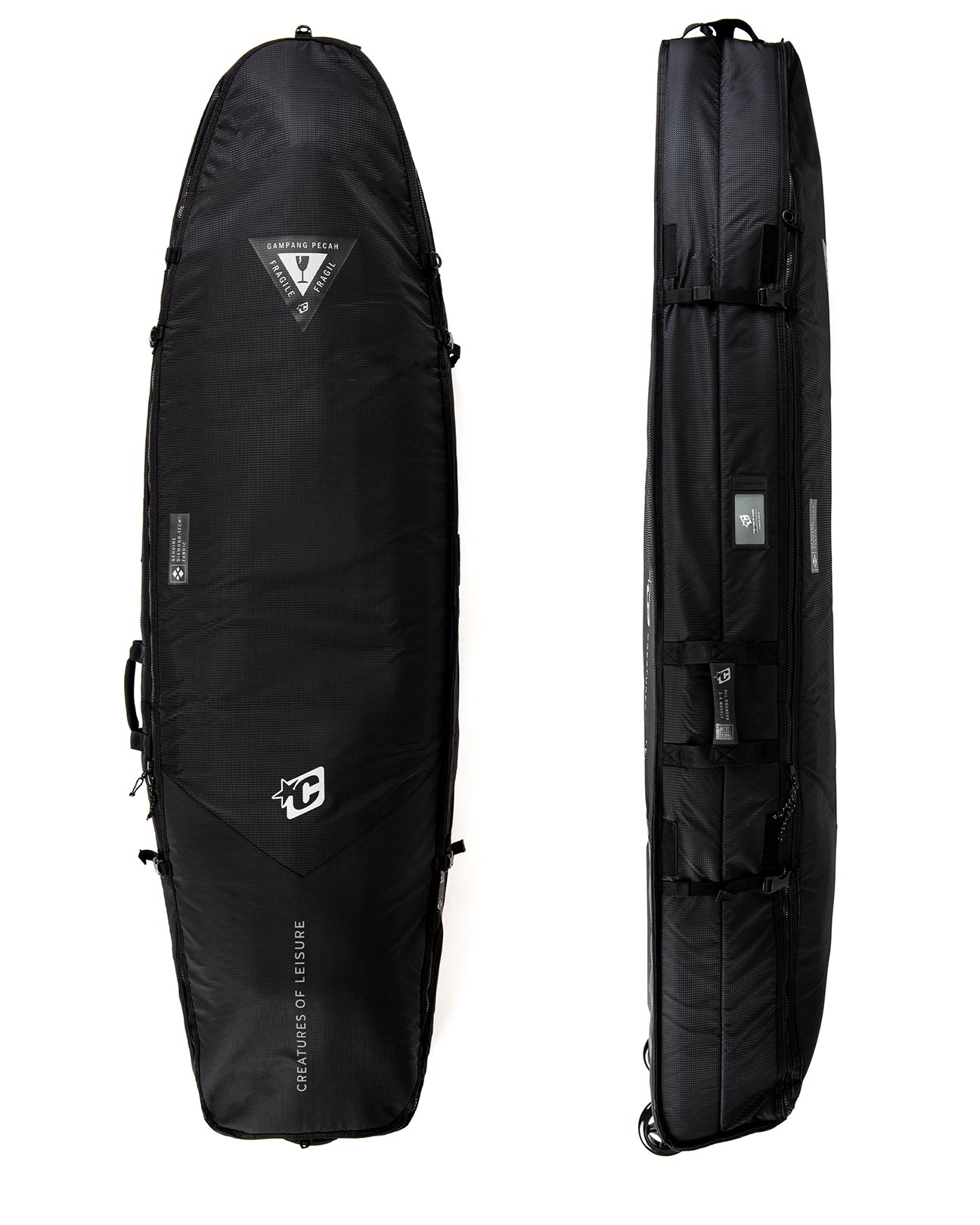 Creatures FUN-BOARD ALL ROUNDER COFFIN DT2.0 : BLACK SILVER - Board Store CreaturesBoardcover