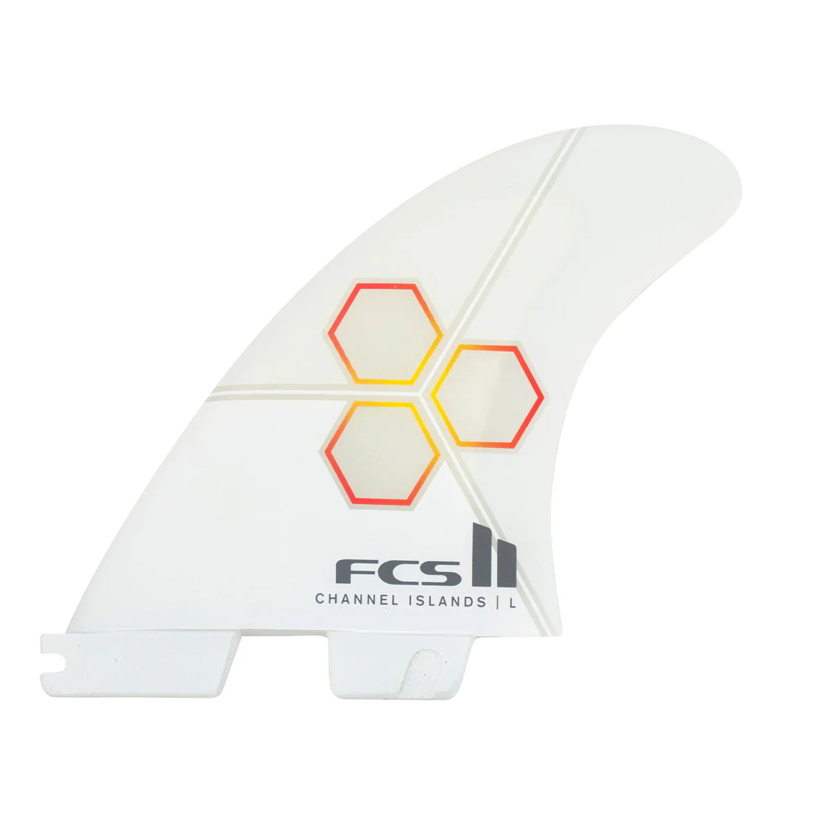 FCS II CI UPRIGHT TRI FINS BLACK - Board Store FCSFins