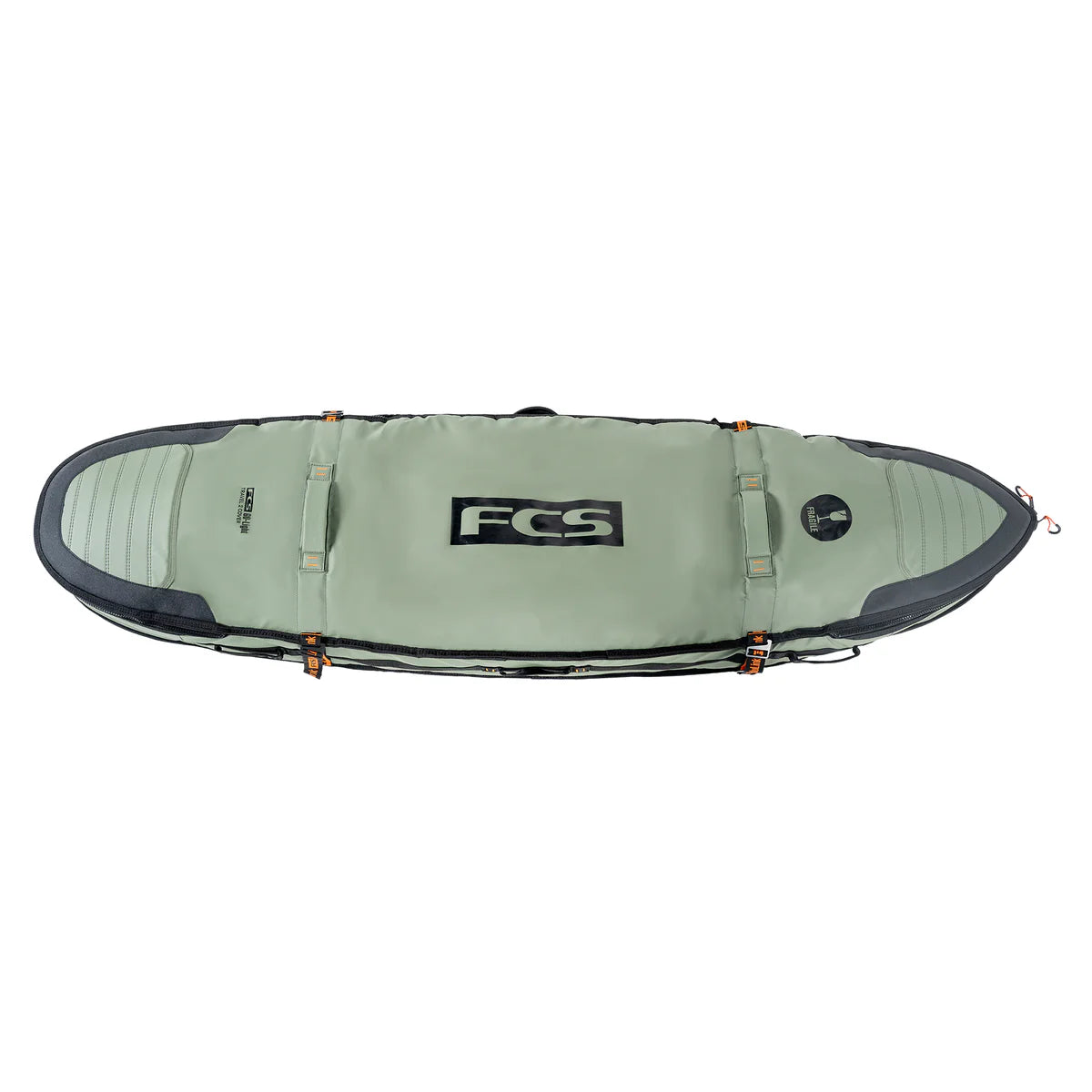FCS _ TRAVEL 2 SHORTBOARD / FISH COVER - ALPINE