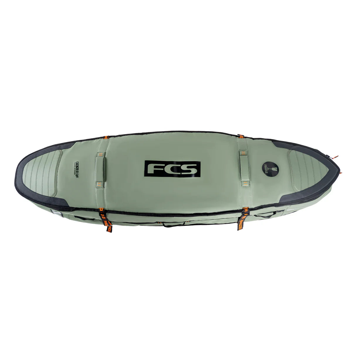 FCS _ TRAVEL 4 SHORTBOARD / FISH WHEELY COVER - ALPINE