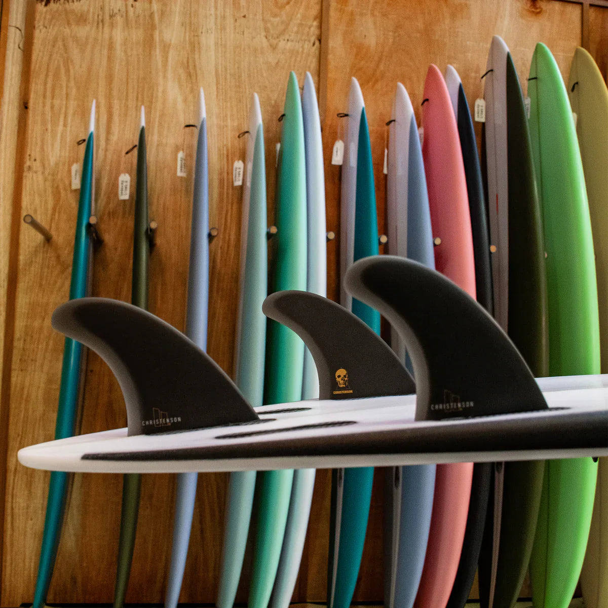 FCS II Christenson Tri-Quad Fin Set PG