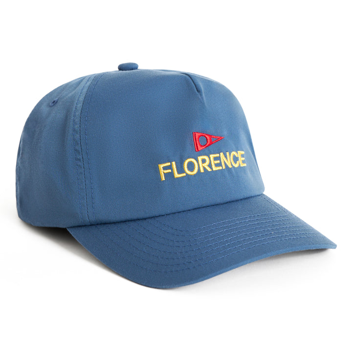 Florence  - Logo  Twill Hat DARK BLUE - Board Store Florence Marine Xsun protection