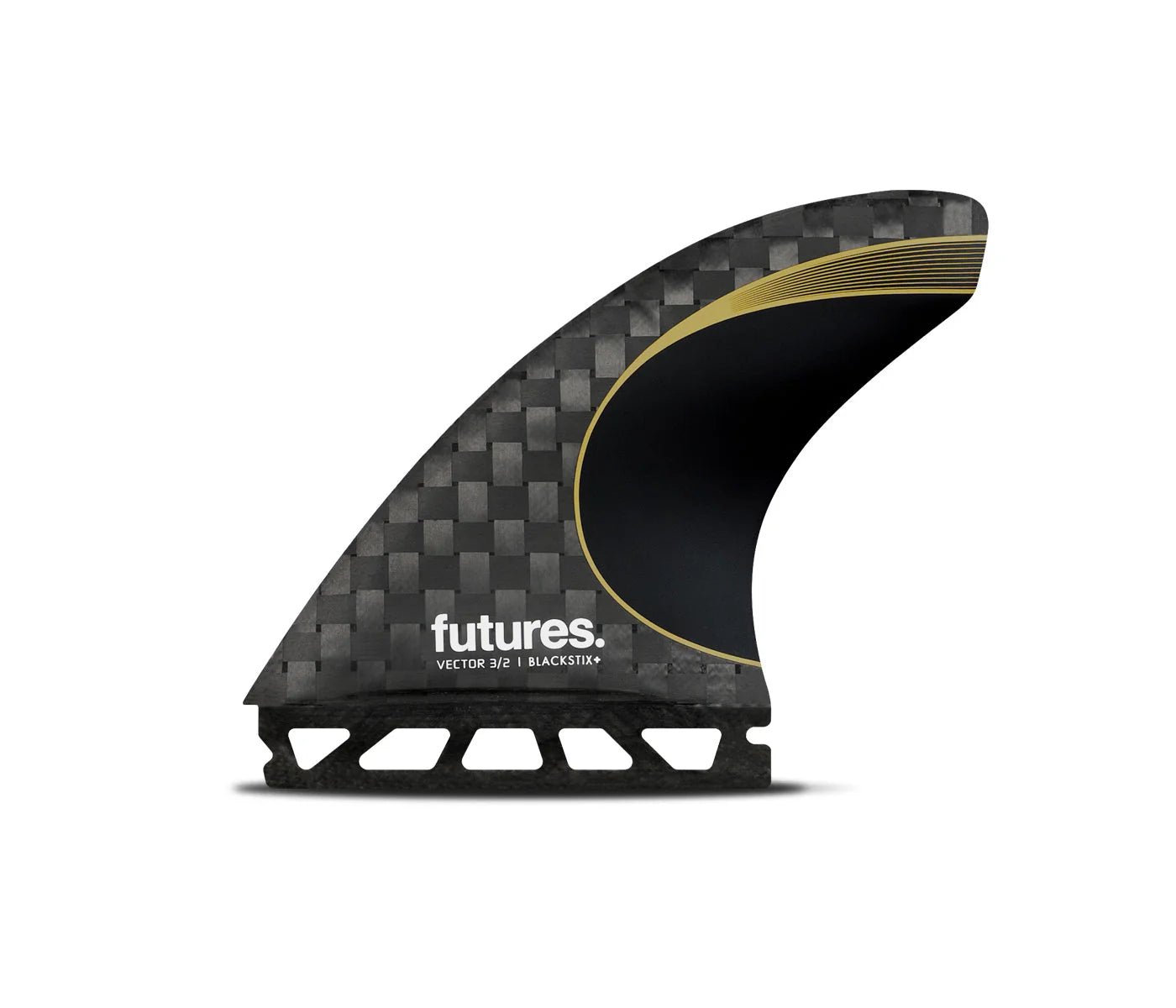 Futures 3/2 Vector Blackstix+ Thruster - Board Store FuturesFins