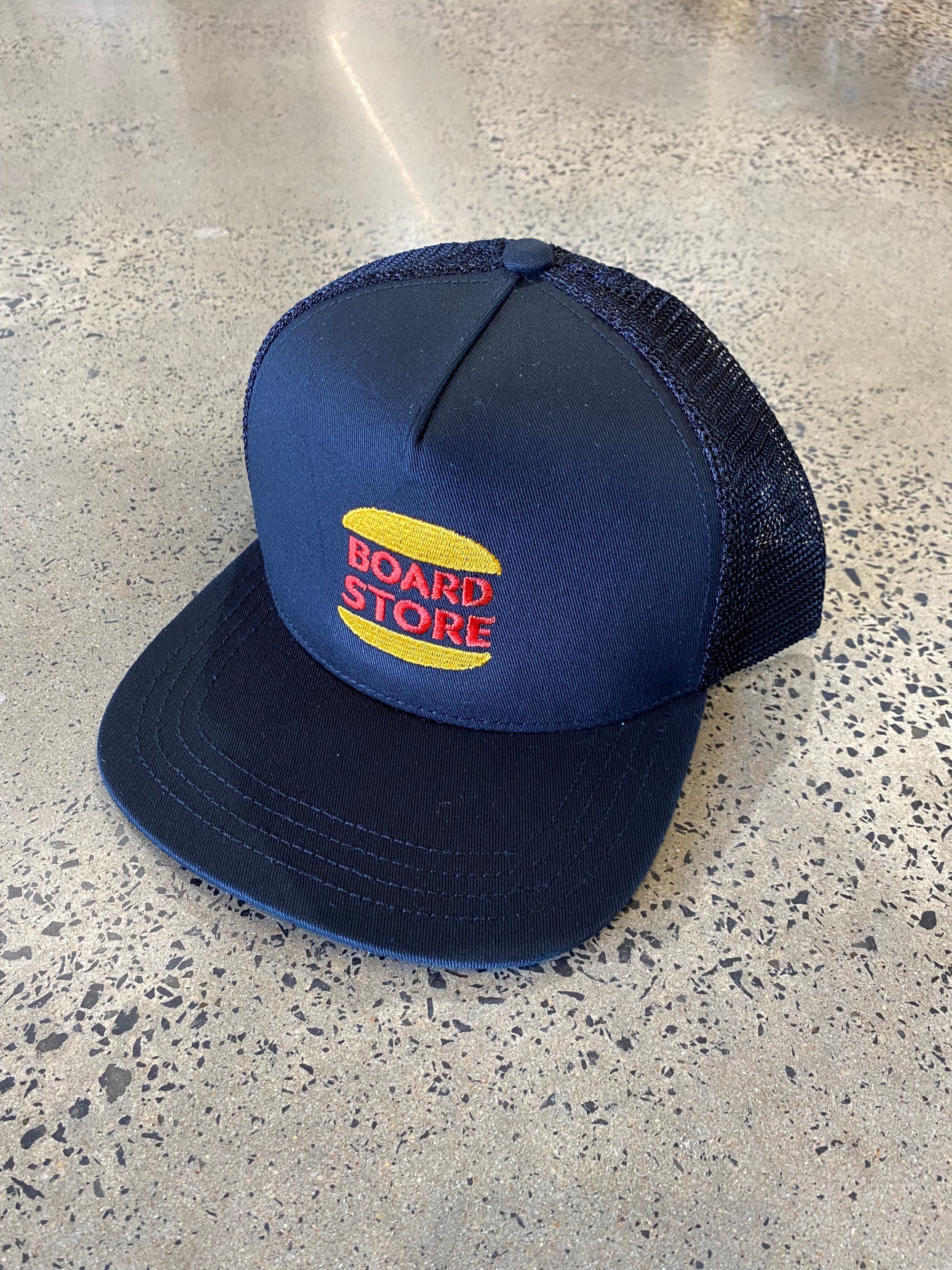 Boardstore Burger cap - black - Board Store Board StoreHats