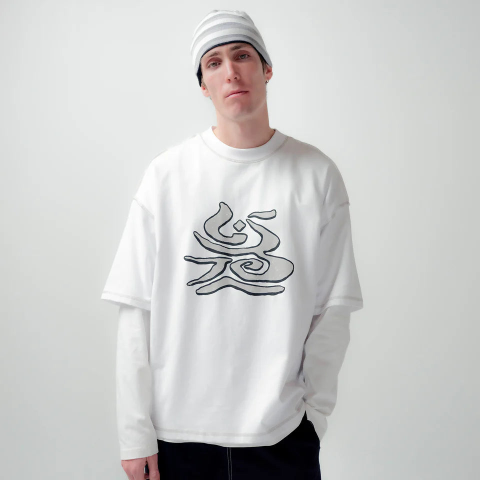 Listen - Relaxation Tee - White