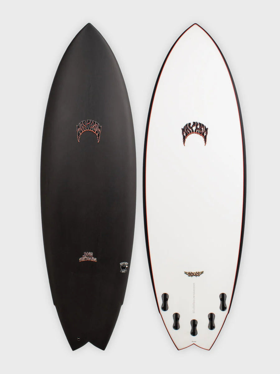 Lost Pisces PU 5’7” 31L LOST // Pisces _ Blacksheep – Board Store