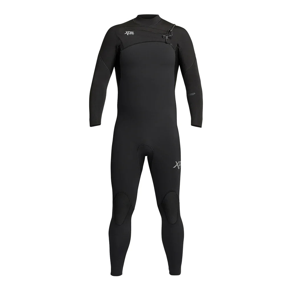 XCEL YOUTH COMP 4/3MM FULLSUIT JETBLACK - Board Store XcelWetsuits