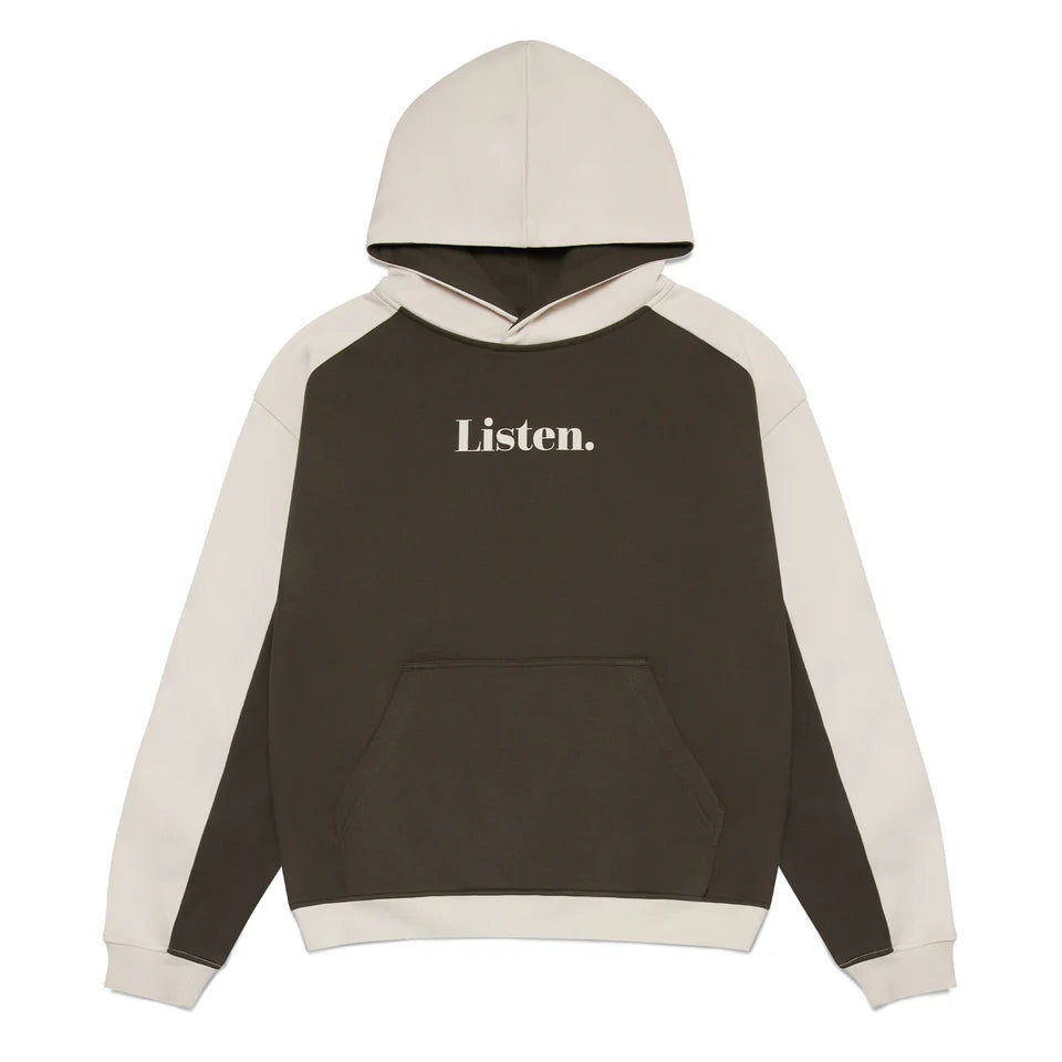 Listen Pannel Hood - Charcoal