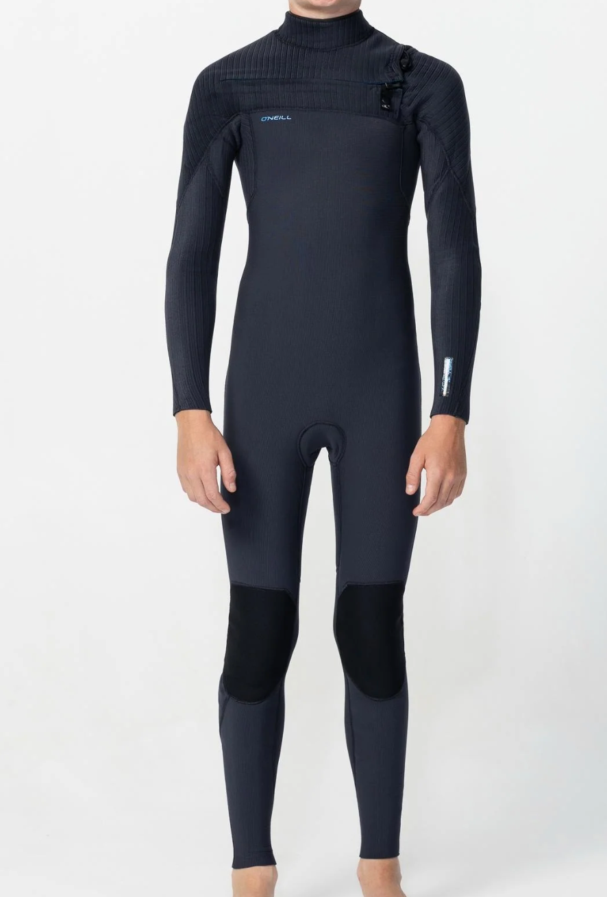 O'neill- BOYS Hyperfreak Full suit 3/2 (Chest zip) Gunmetal - Board Store O'neillWetsuits