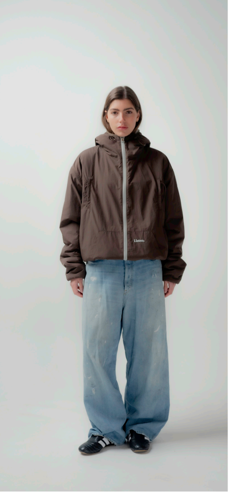 Listen - Reversible Arctic Jacket - Brown