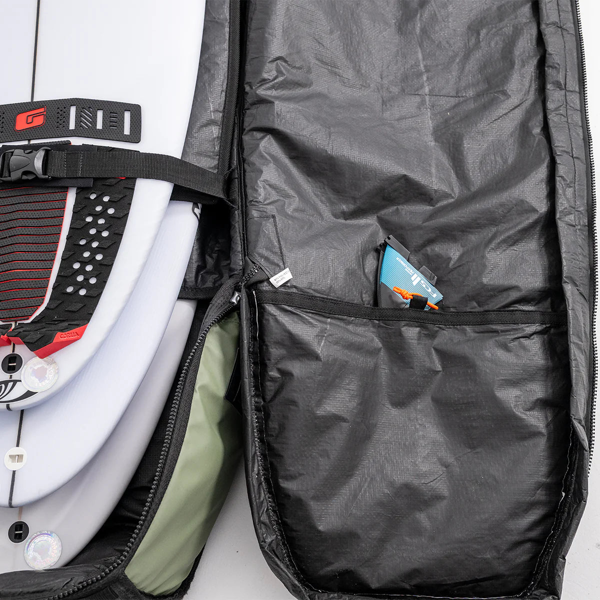 FCS _ TRAVEL 3 SHORTBOARD / FISH COVER - ALPINE