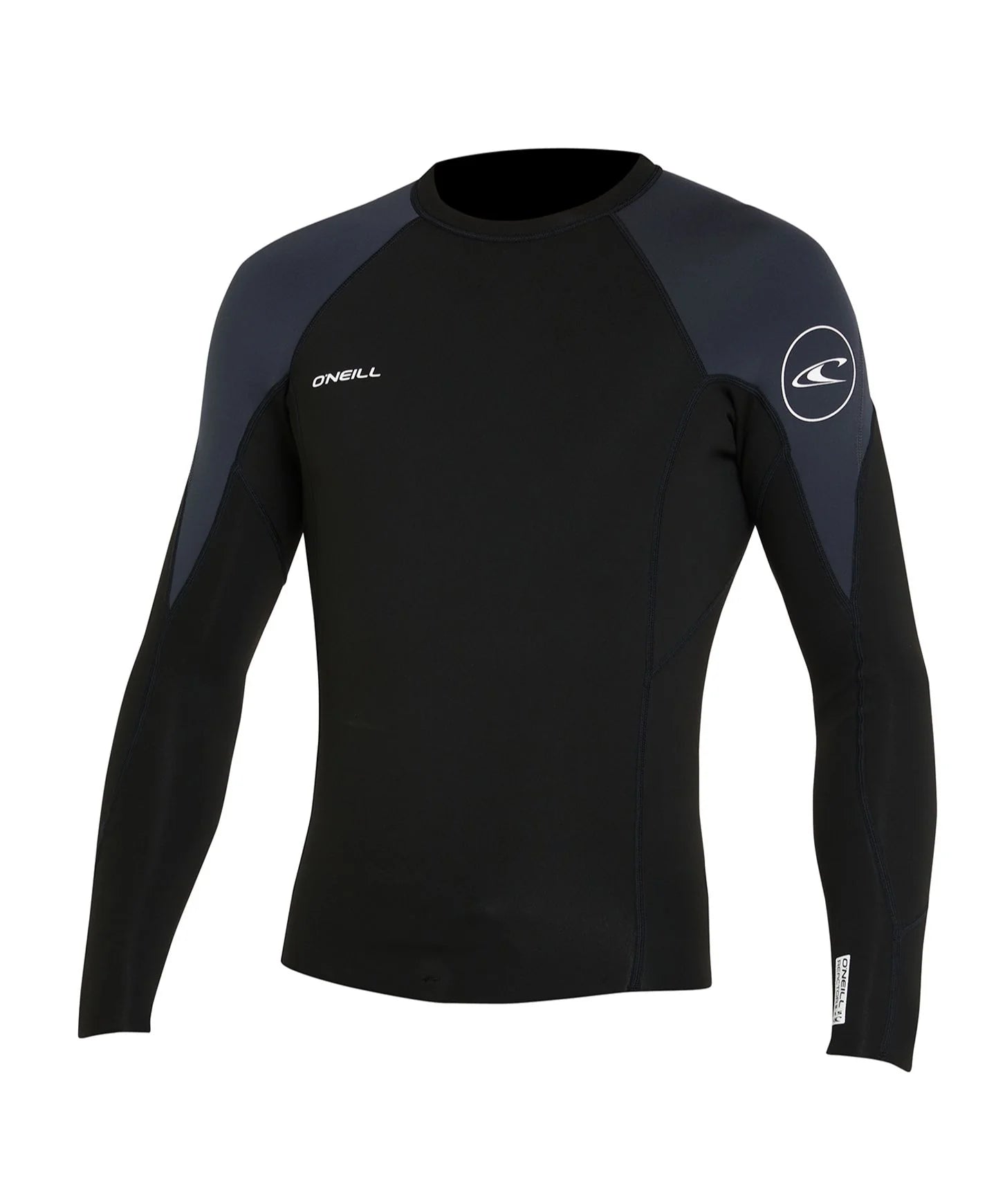 O'Neill - Reactor 1.5mm Long Sleeve Wetsuit Jacket - Black Gunmetal - Board Store O'neillWetsuits