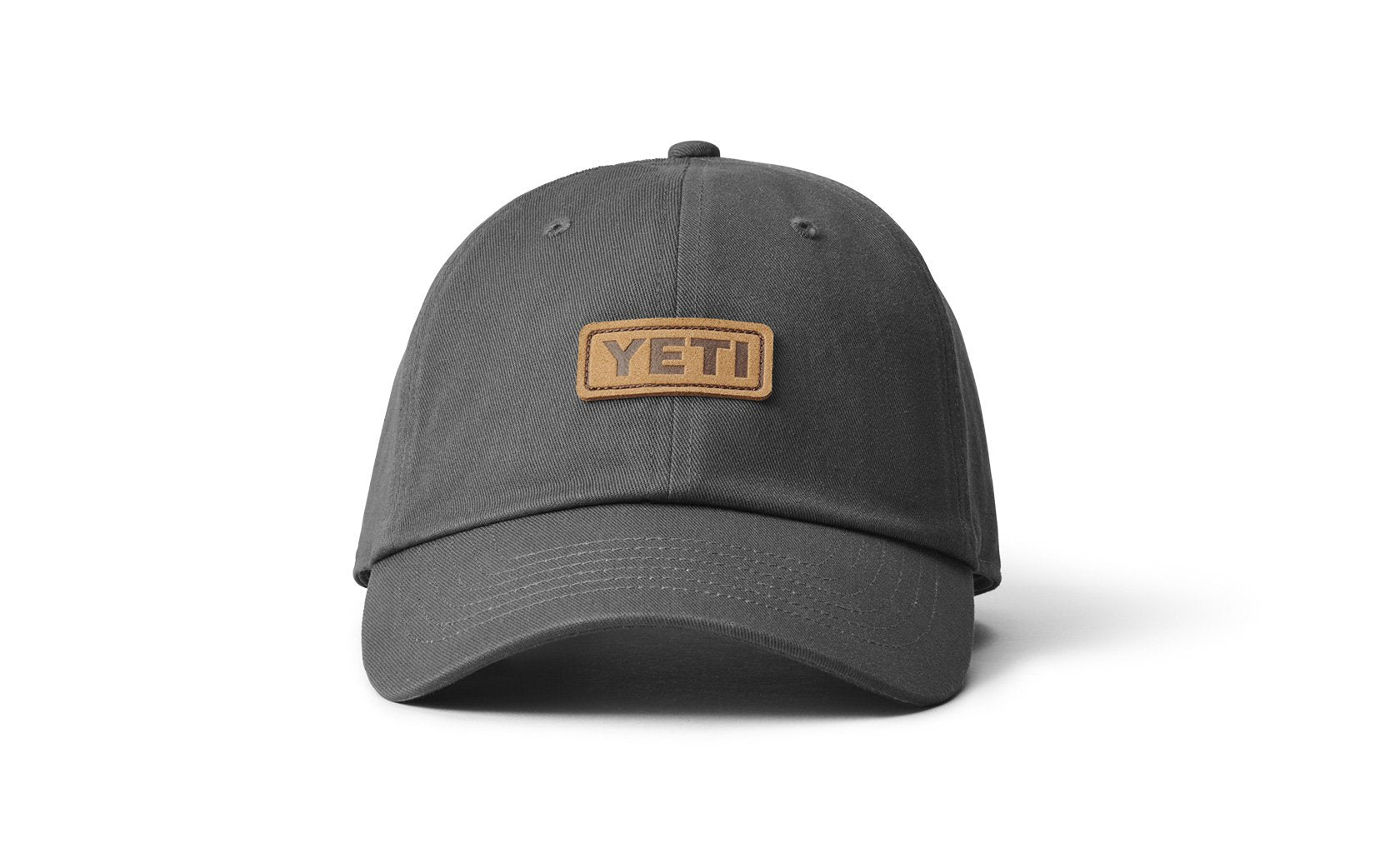 YETI LEATHER LOGO BADGE HAT DARK BLACK - Board Store YetiAccessories
