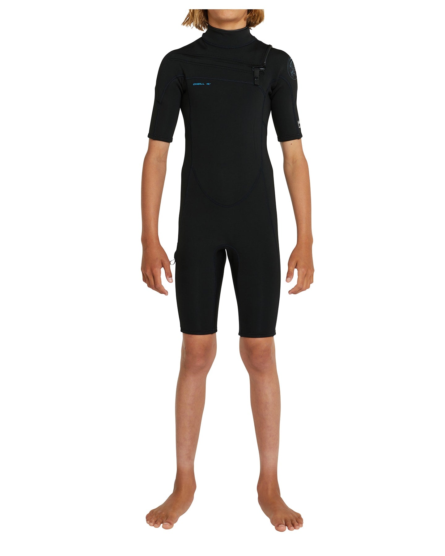 O'neill- BOYS Defender CZ SS SPRING 2MM (BLK/BLK) - Board Store O'neillWetsuits