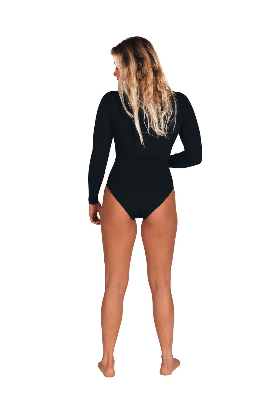 Front Zip Spring suit - Black - Board Store Atmosea
