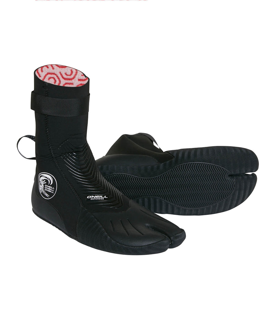 O'neill- Defender 3mm Split Toe Wetsuit Boot (BLACK) - Board Store O'neillWetsuits