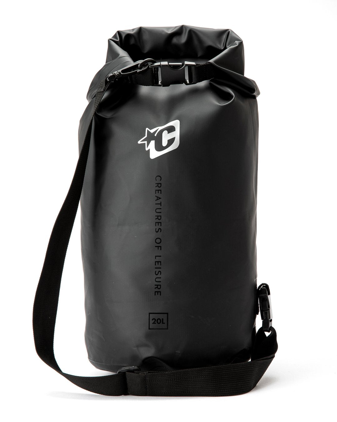 Creatures DAY USE DRY BAG 20L : BLACK - Board Store CreaturesAccessories