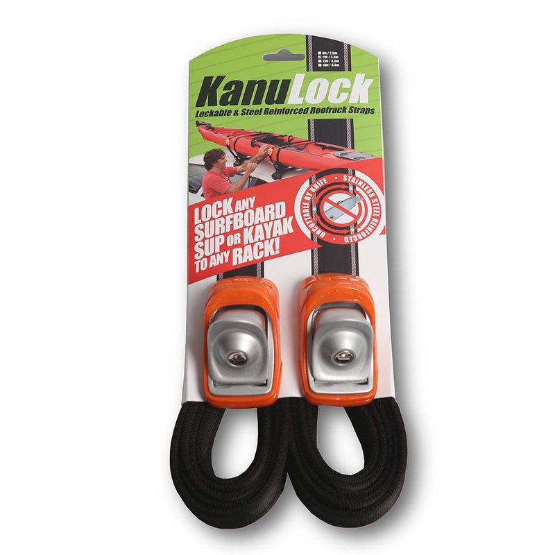 Kanulock 3.3m Lockable Tiedown Set - Board Store KanulockAuto  