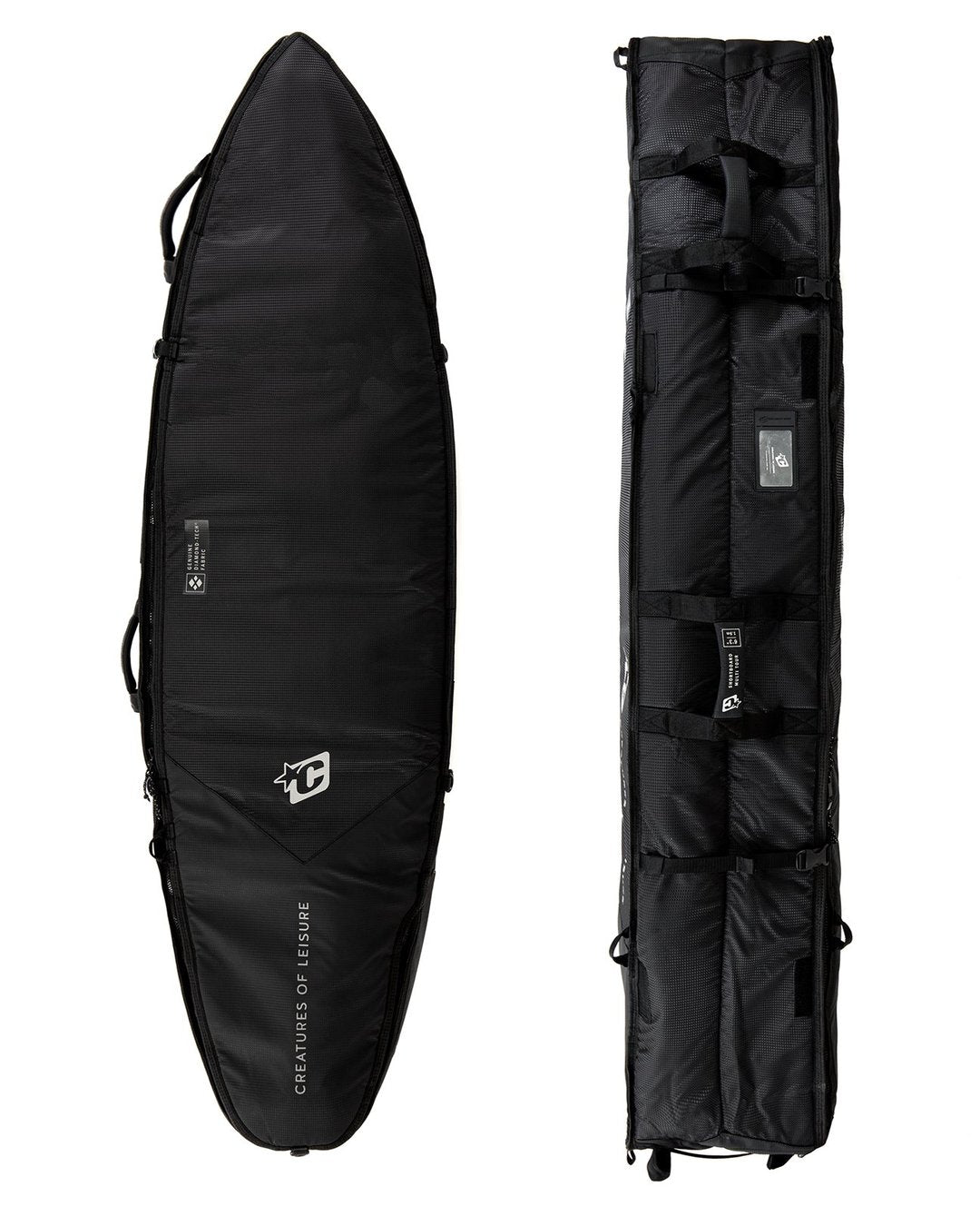 Creatures SHORTBOARD MULTI TOUR DT2.0 6'3'' : BLACK SILVER - Board Store CreaturesBoardcover