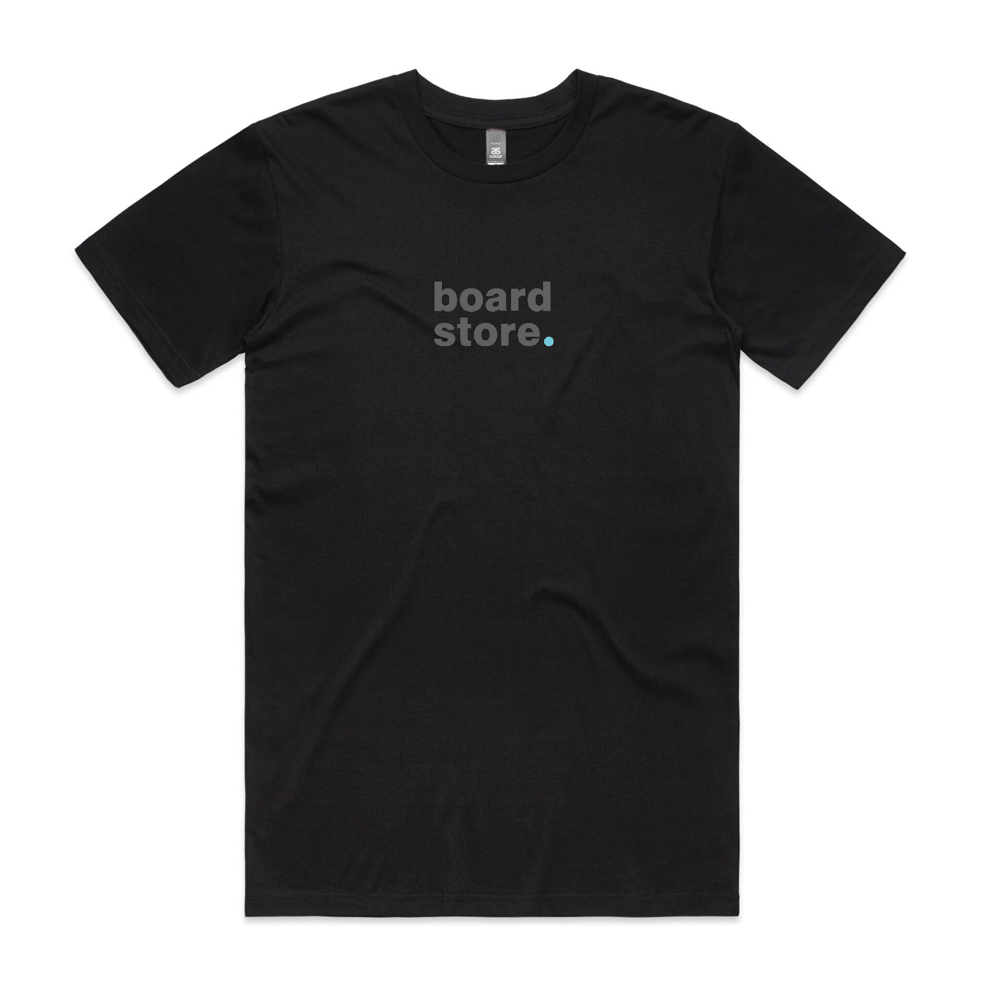 Boardstore Centre Stacked Grom Tee - Black/Tonal - Board Store Board StoreTee Shirt