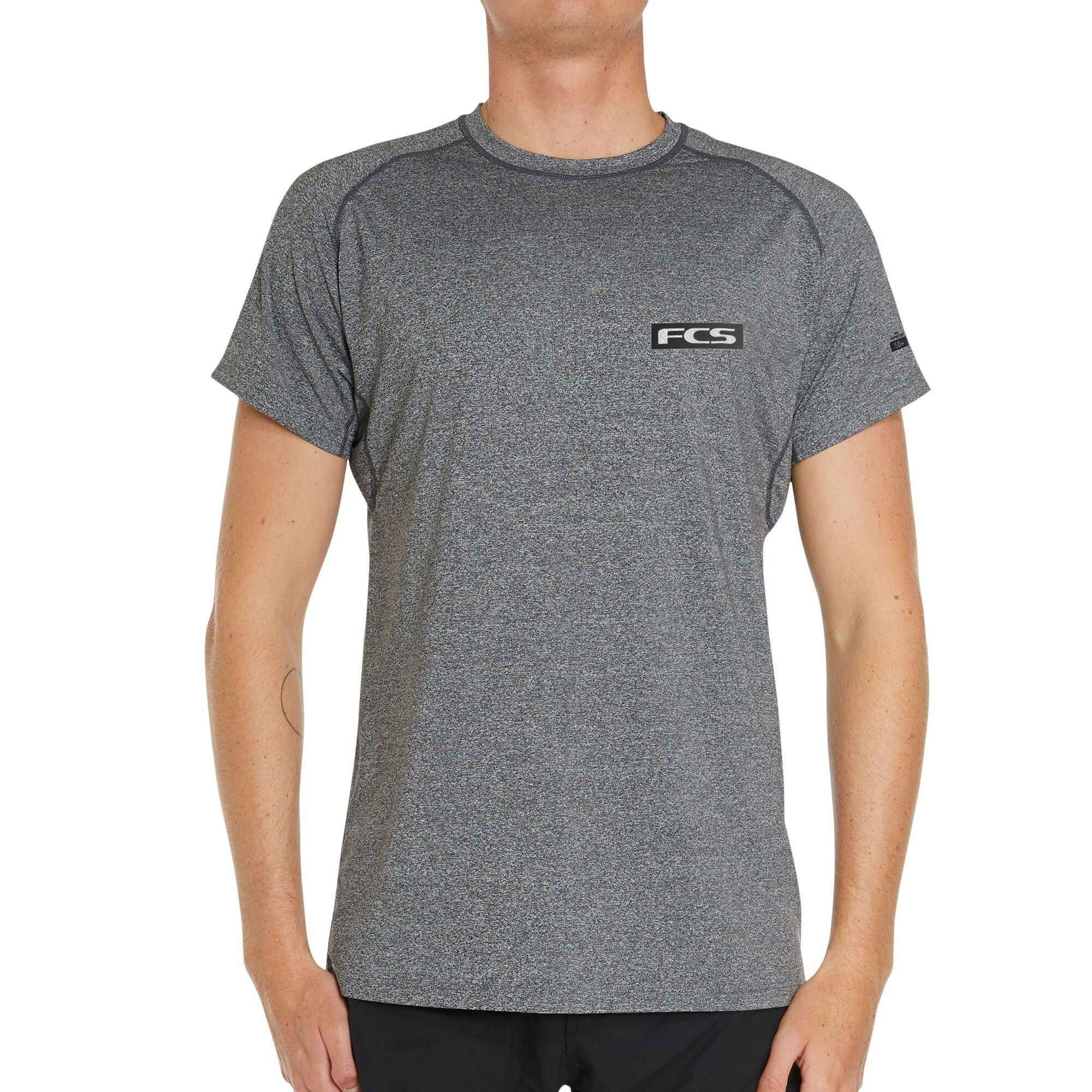 FCS Hybrid Short Sleeve Rash Vest - Board Store FCSIn Water Apparel