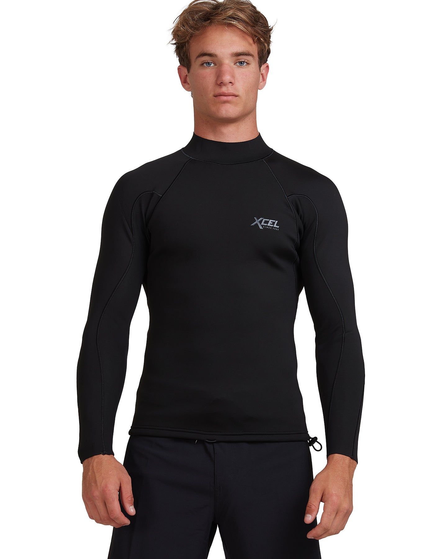 Xcel Mens Comp Jacket 1mm Black - Board Store XcelWetsuits