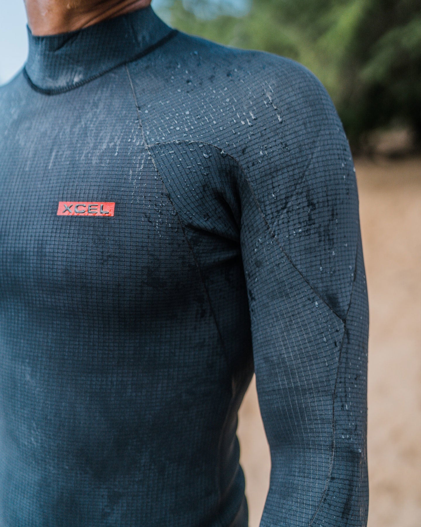 XCEL RADIANT REBOUND 2MM L/S JACKET - GUNMETAL - Board Store XcelWetsuits
