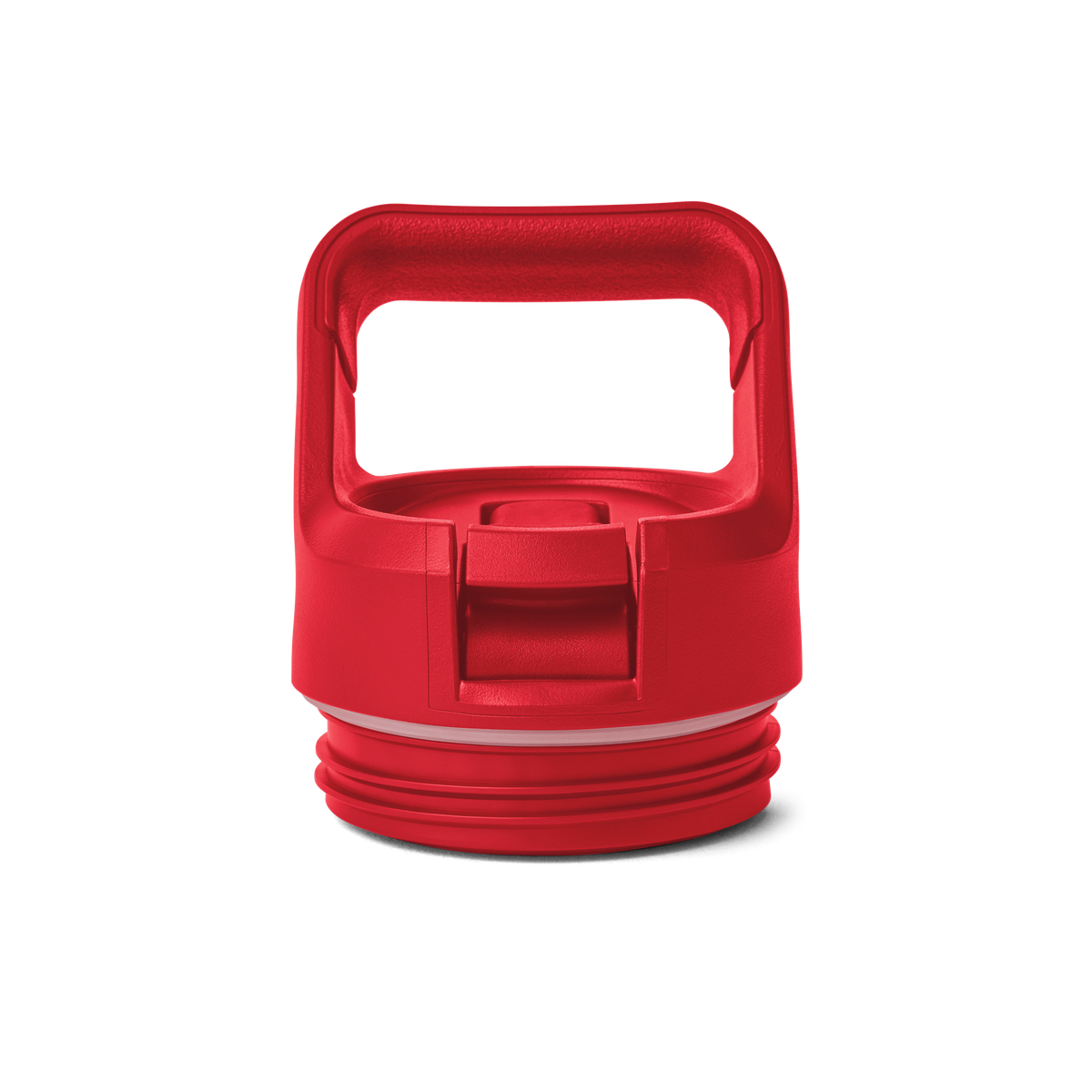 Yeti Rambler Bottle Straw Cap Rescue Red