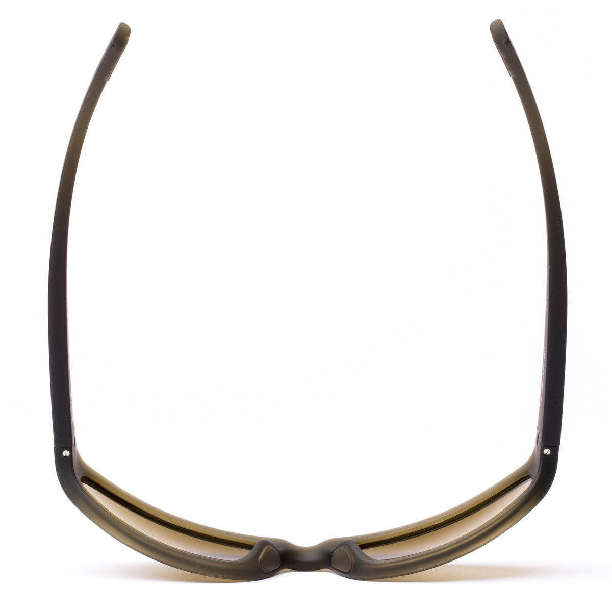 Otis Blur Sunglasses in Matte Turf / Brown Polar, detail view