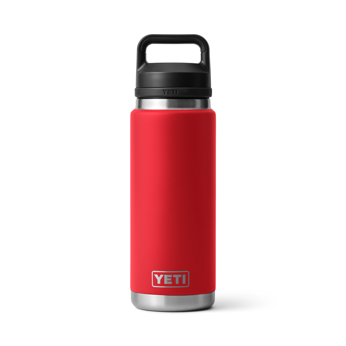 Yeti Rambler 26 oz Bottle With Chug Cap Rescue Red