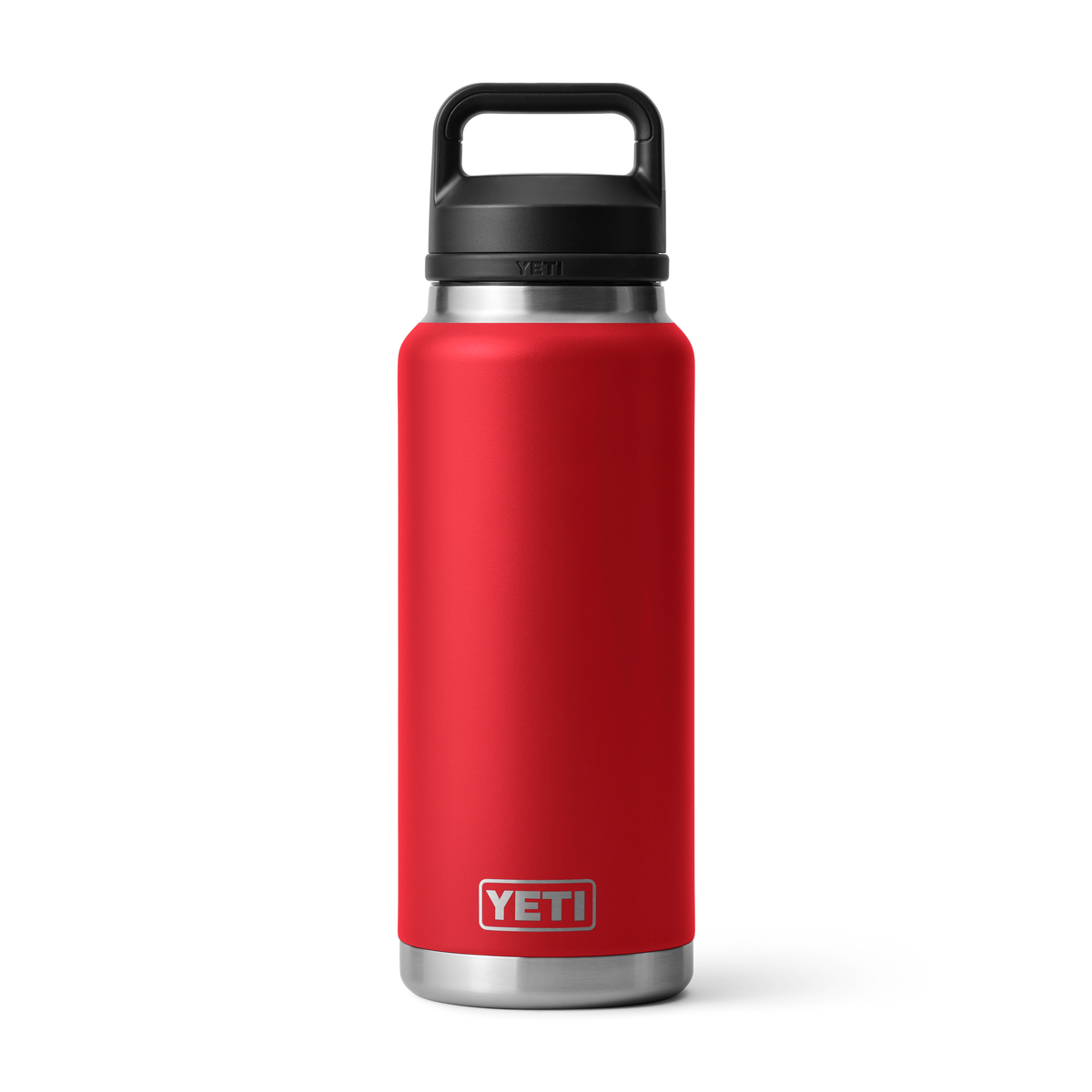 Yeti Rambler 36 oz Bottle With Chug Cap Rescue Red