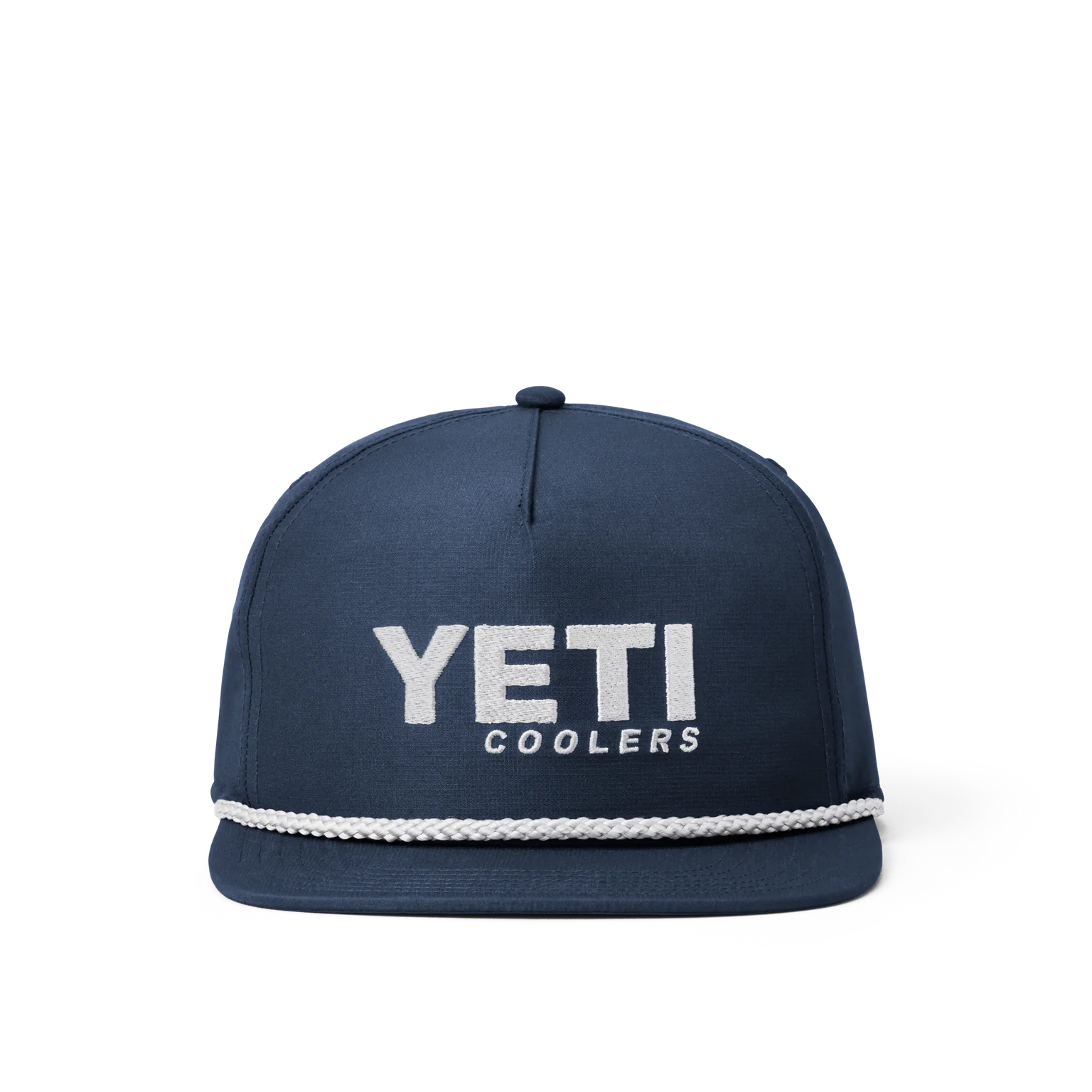 YETI / INTL YETI Coolers Flat Brim Rope Hat Navy - Board Store YetiHats  