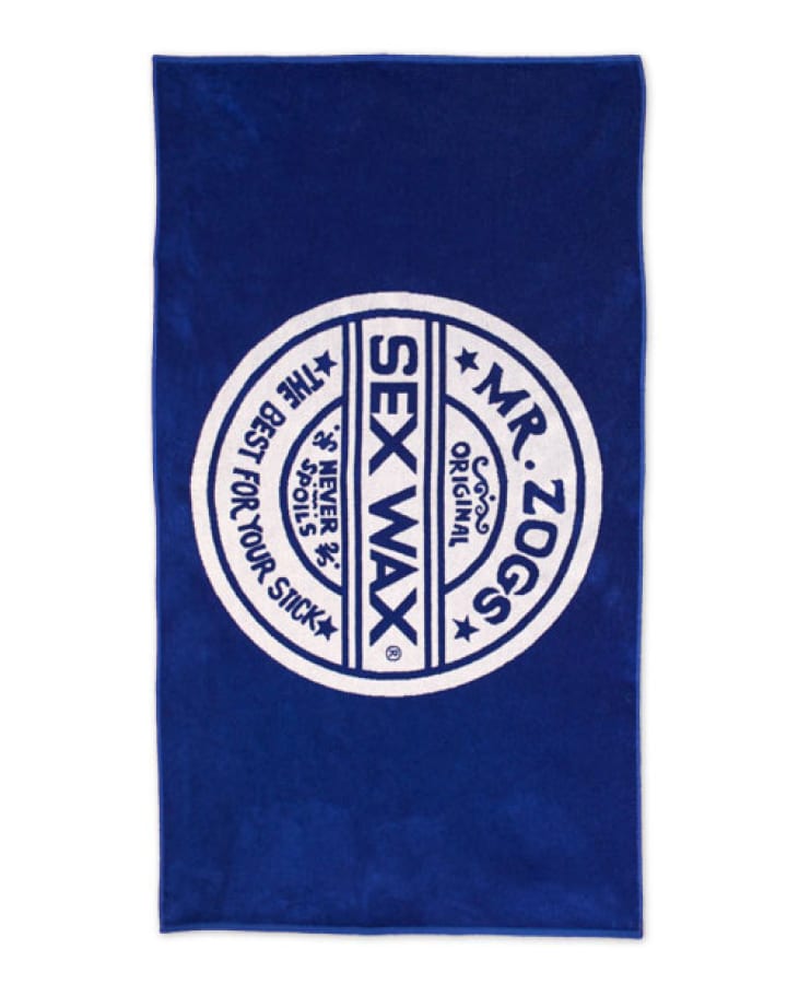 SEXWAX GENUINE TOWEL - NAVY - Board Store CreaturesTowel  