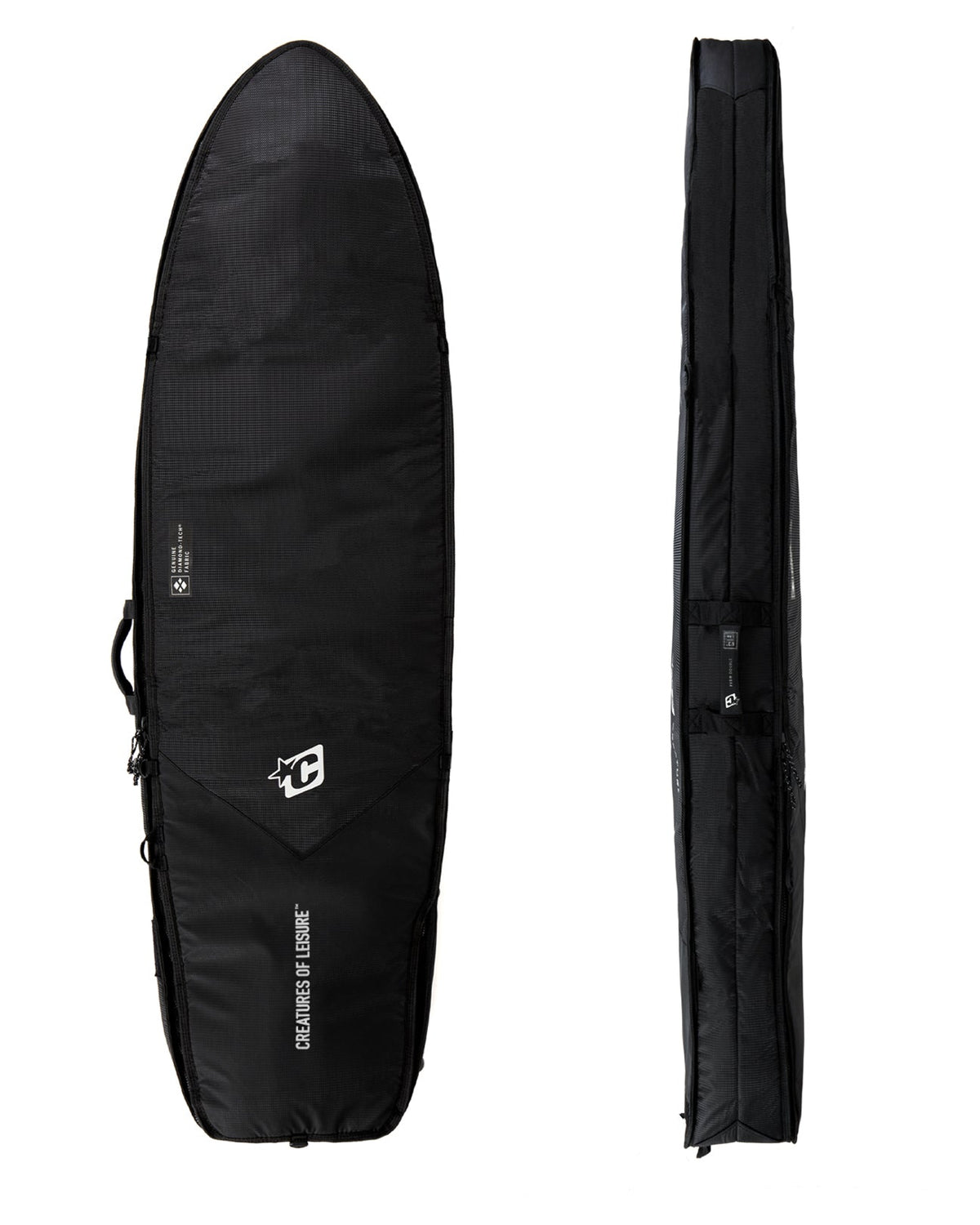 Creatures Fish Double DT2.0 Board Cover Black Silver