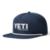 YETI / INTL YETI Coolers Flat Brim Rope Hat Navy