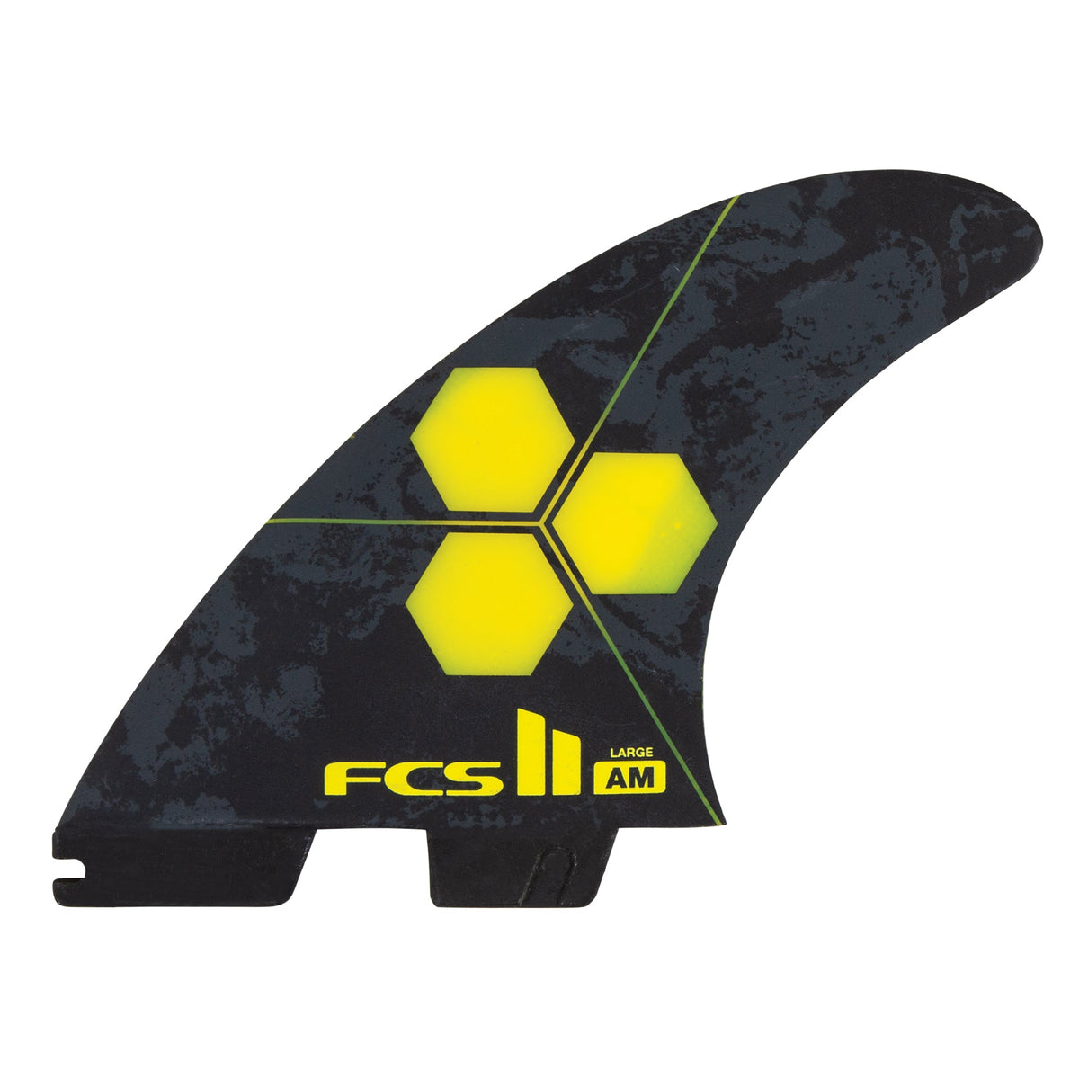 FCS II Al Merrick PC Tri Fins Large Yellow