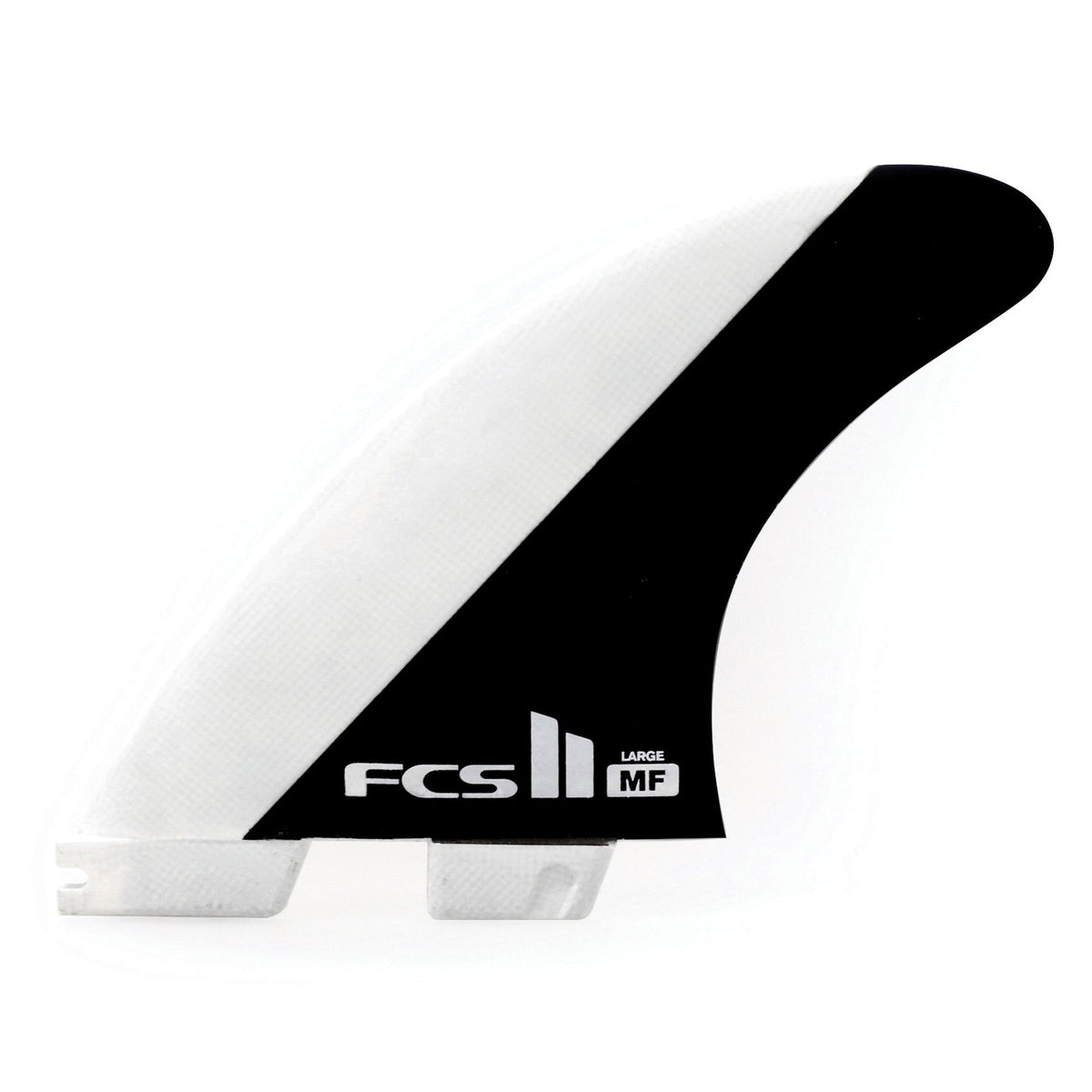 FCS II Mick Fanning PC Tri Fins Black/White