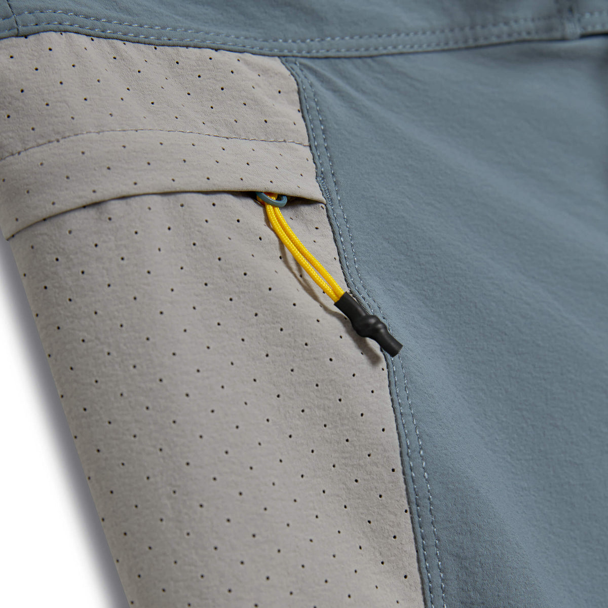 Florence Cordura Airtex Boardshort Sea Blue pocket detail