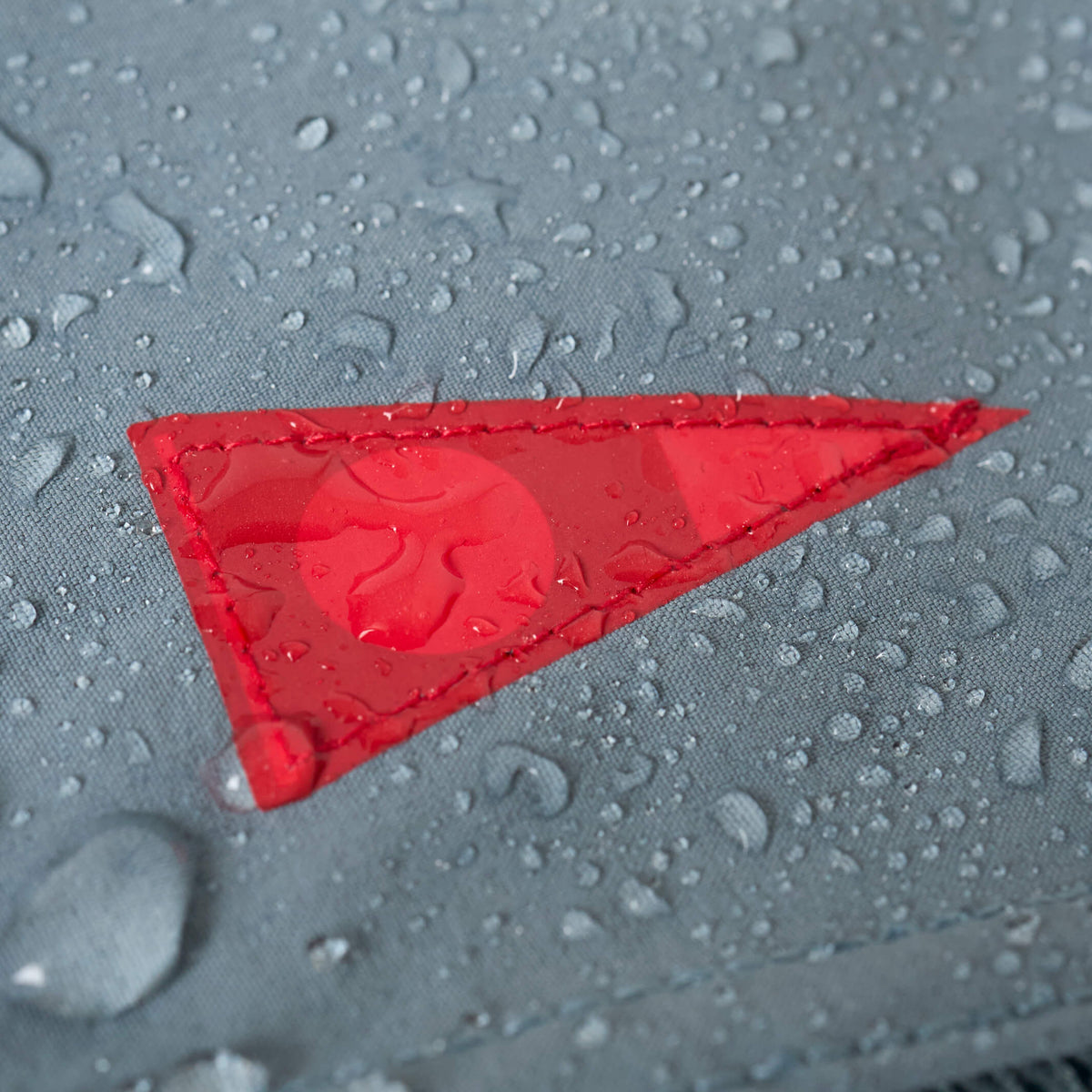 Florence Cordura Airtex Boardshort Sea Blue logo flag detail