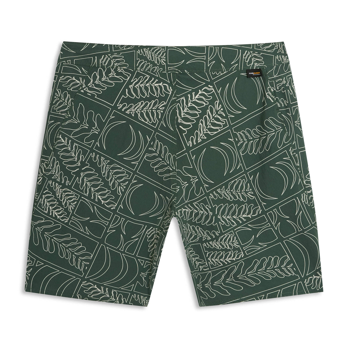 Florence Cordura Airtex Boardshort Sycamore Sig back