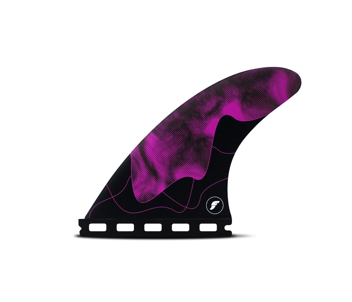 Futures Jack Robinson Signature Honeycomb Thruster (S) in Violet, centre fin