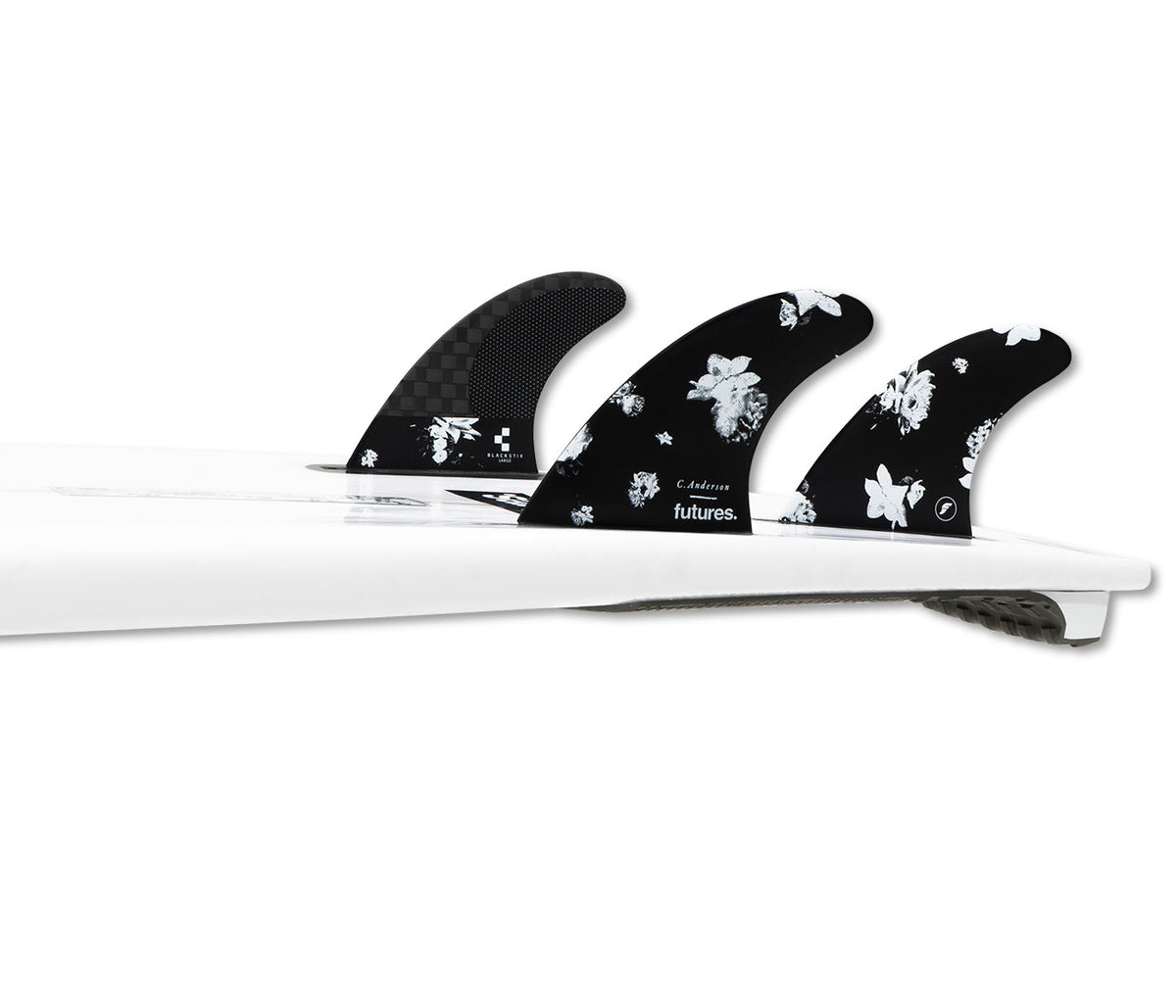 Futures Ando Blackstix 4.0 (L), in board