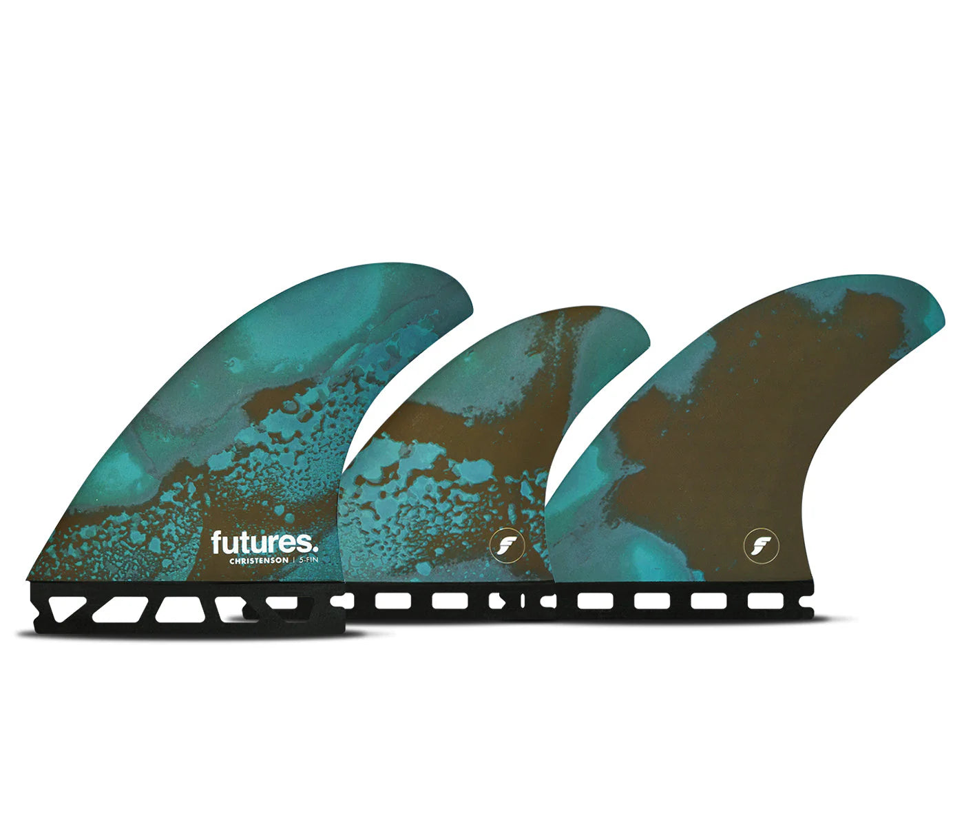 Futures CHRISTENSON HC 5-Fin Blue/Brown - Board Store FuturesFins  