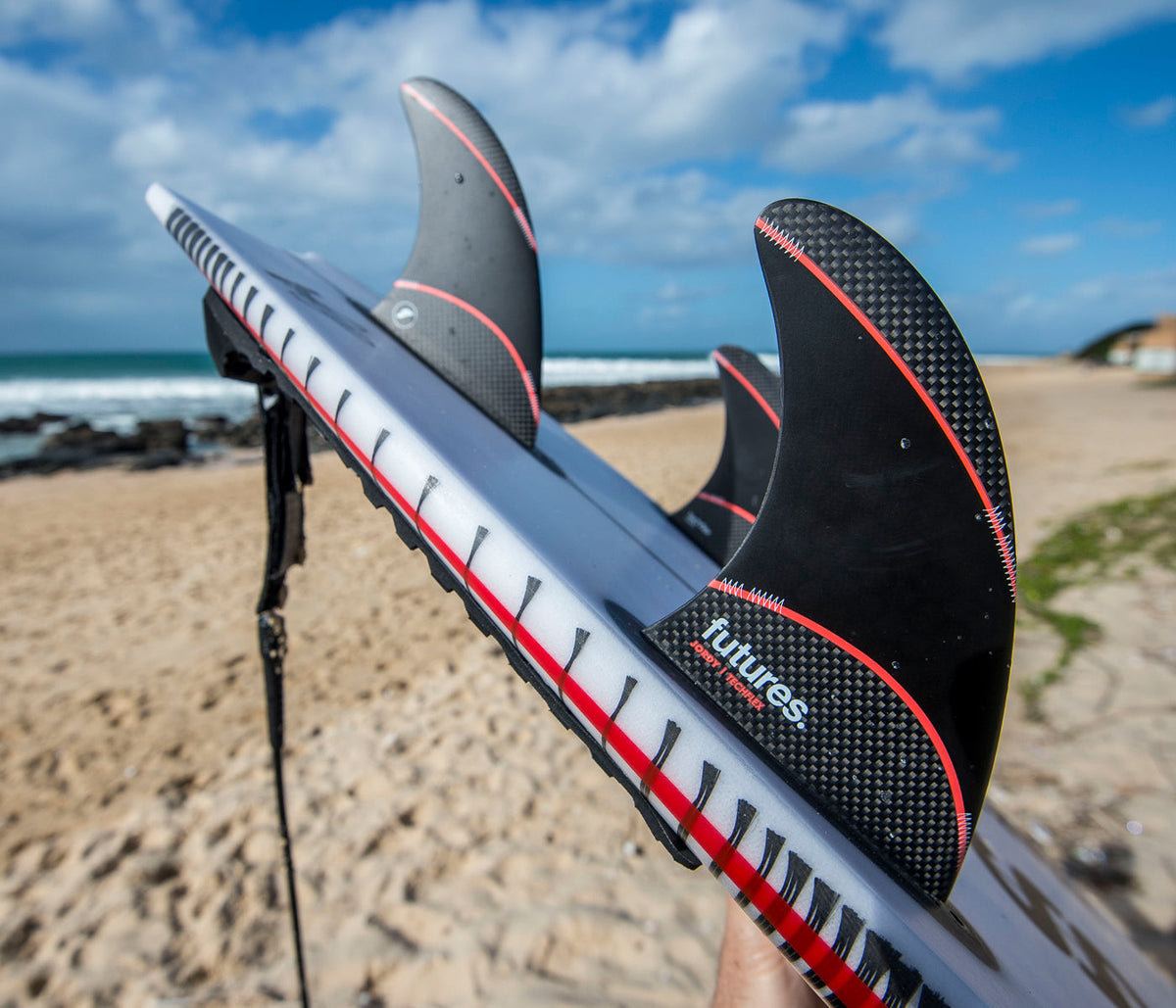 Futures Jordy Smith Signature Techflex (L), in board
