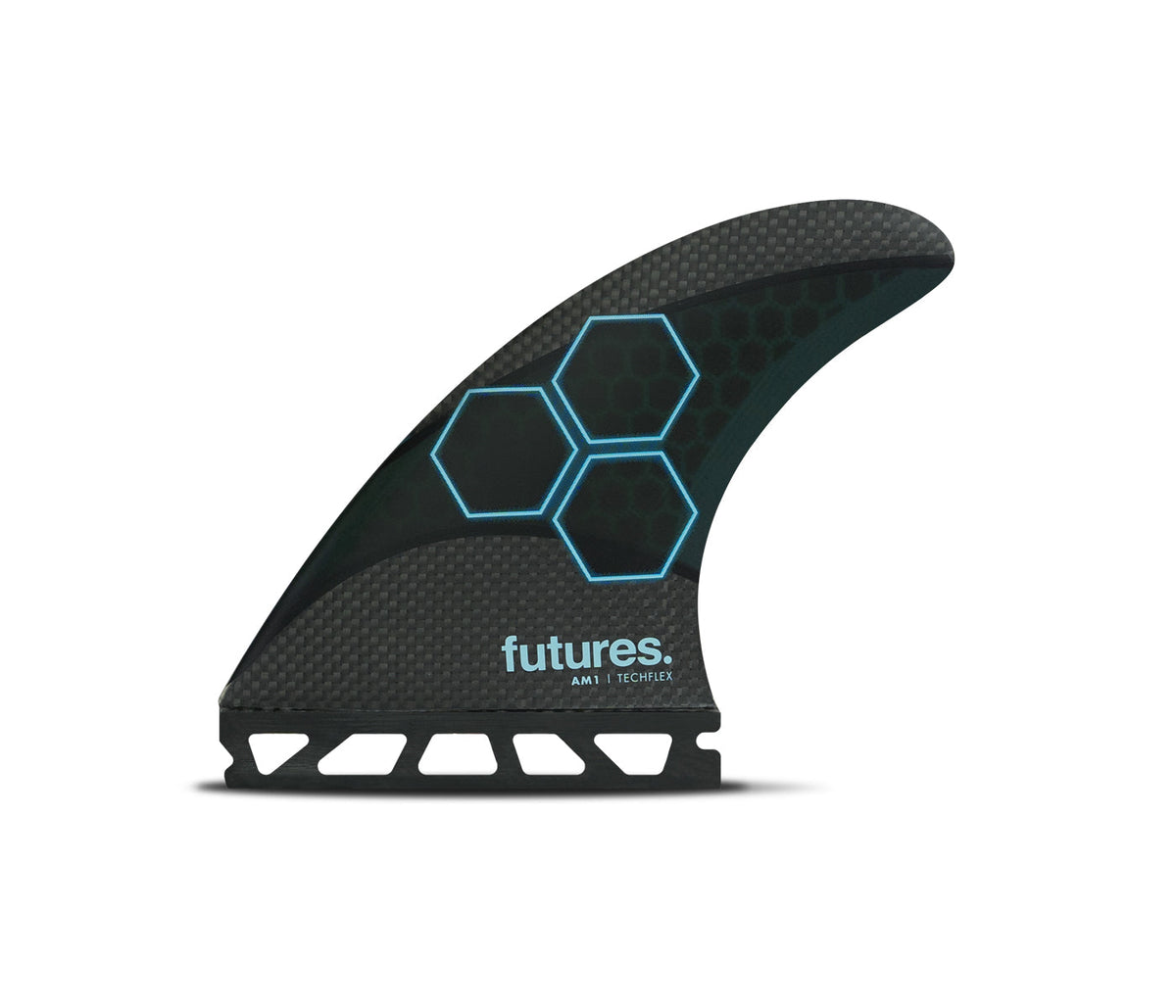 Futures AM1 Techflex 5-Fin (M), side fin