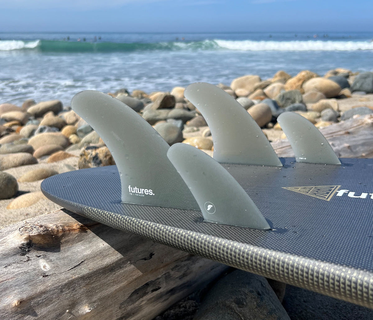 Futures TW1 Fiberglass Twinzer Canard Smoke