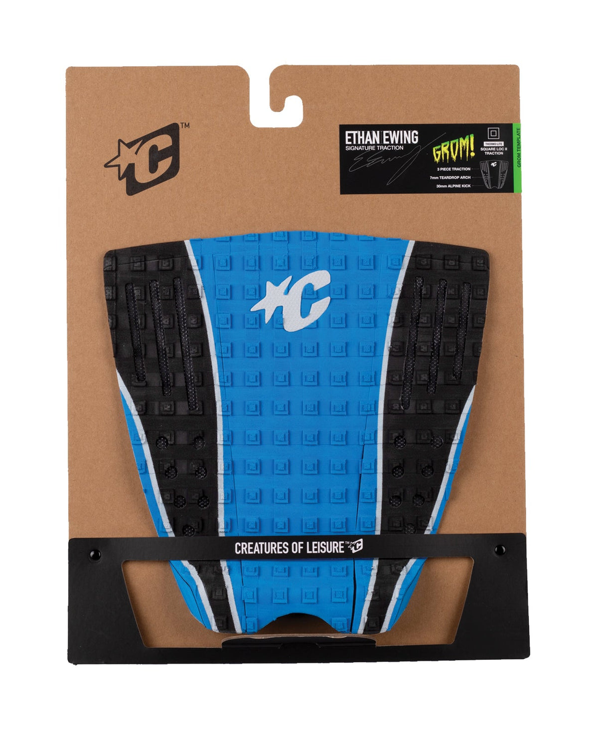 Creatures Grom Ethan Ewing Lite Signature Traction Black Cobalt Panel