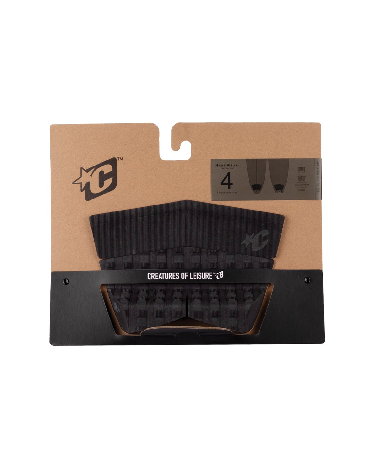 Creatures HardWear Tail Block Traction in Black, view 5