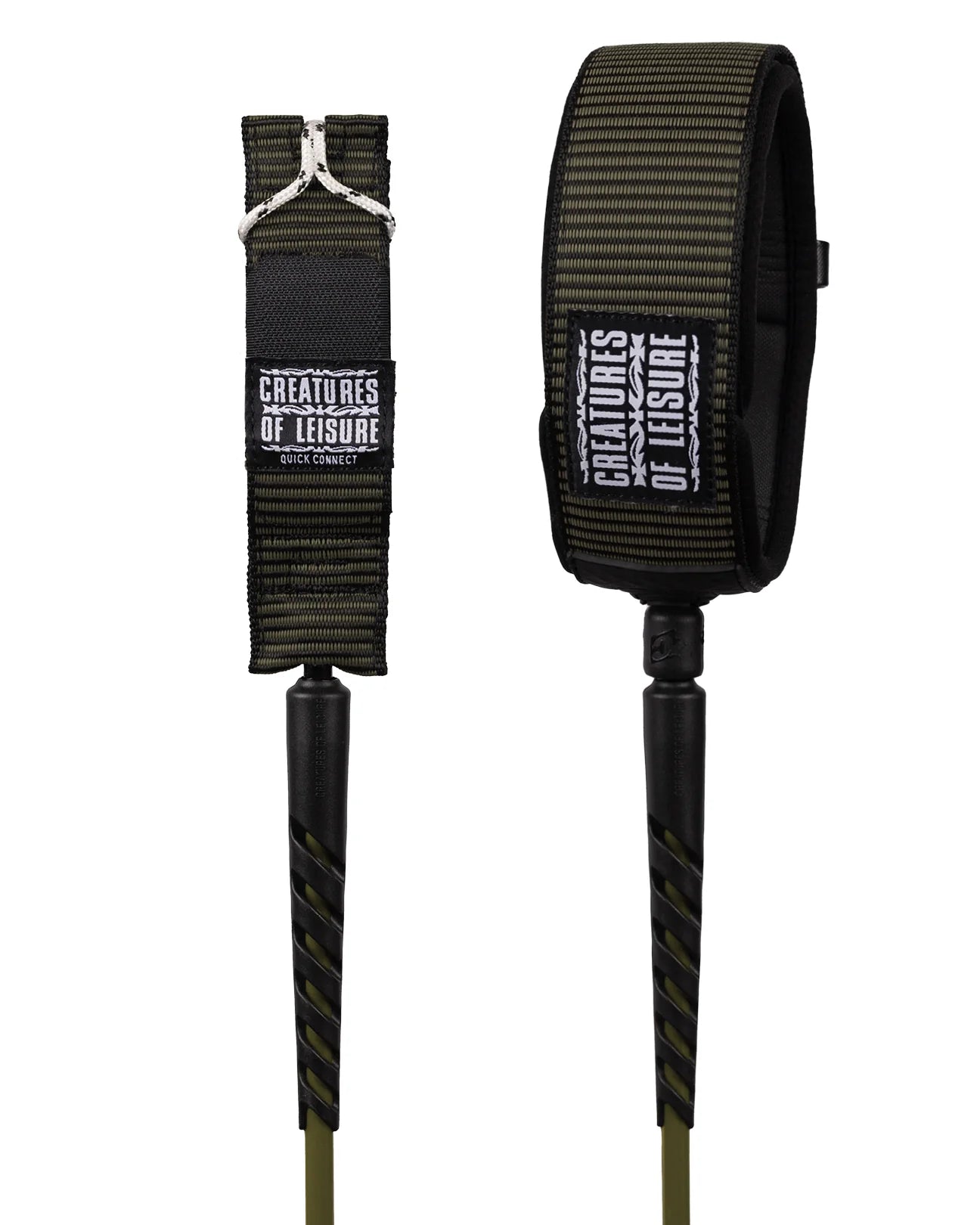 Creatures RELIANCE 2.0 | Longboard Heavy Duty Knee | 9ft HardWear Leash